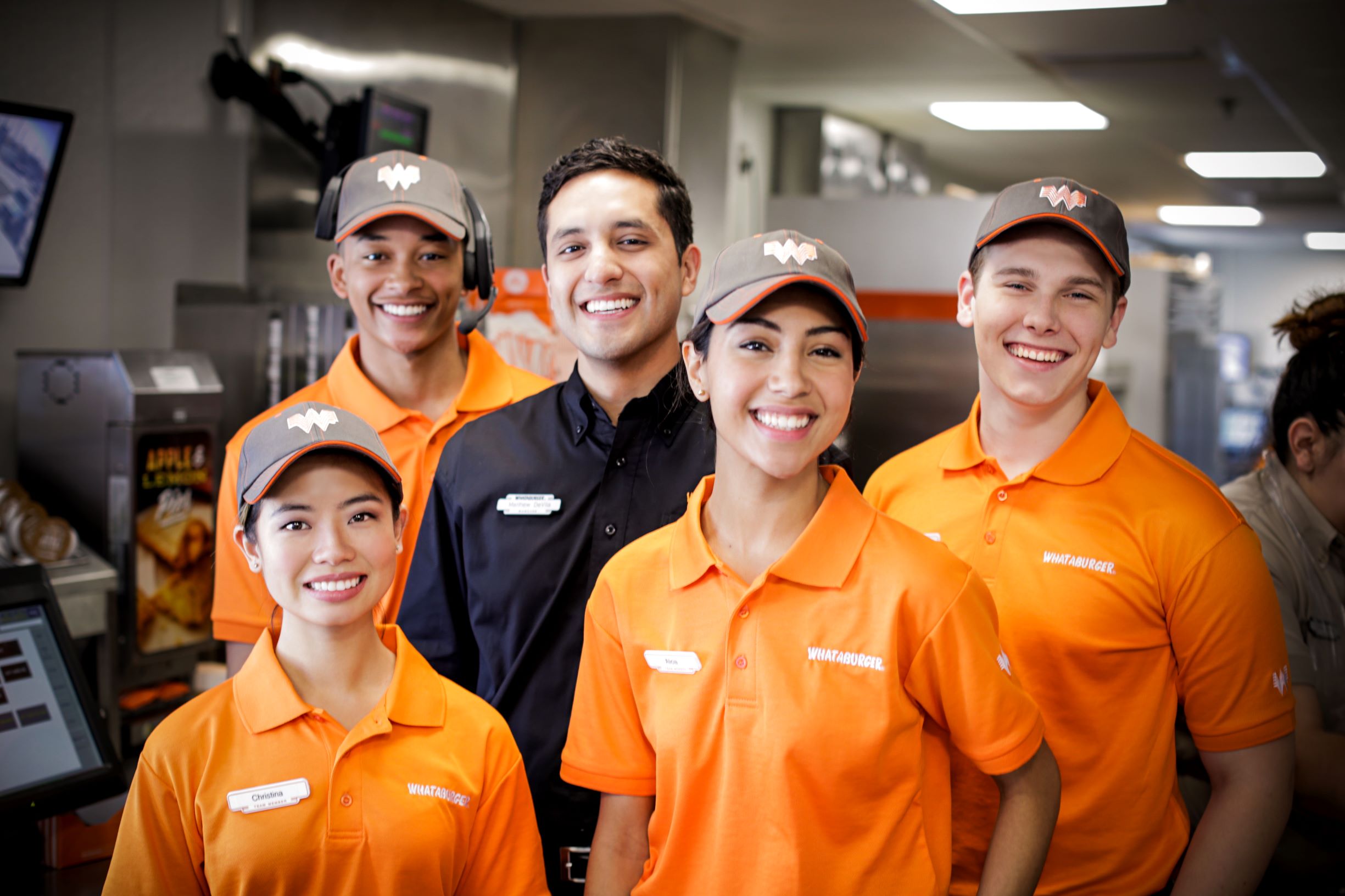 Whataburger uniform employee orange - Gem