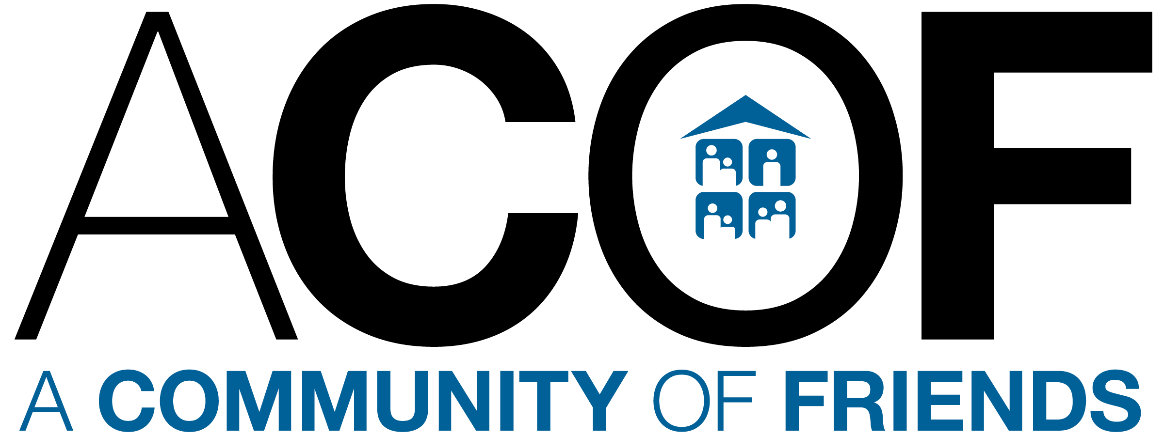 A COMMUNITY OF FRIENDS logo