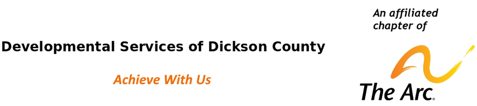 Developmental Services of Dickson County logo