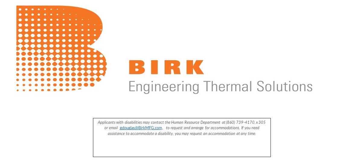 Birk Manufacturing Inc.