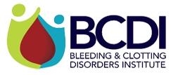 Bleeding and Clotting Disorders Institute logo