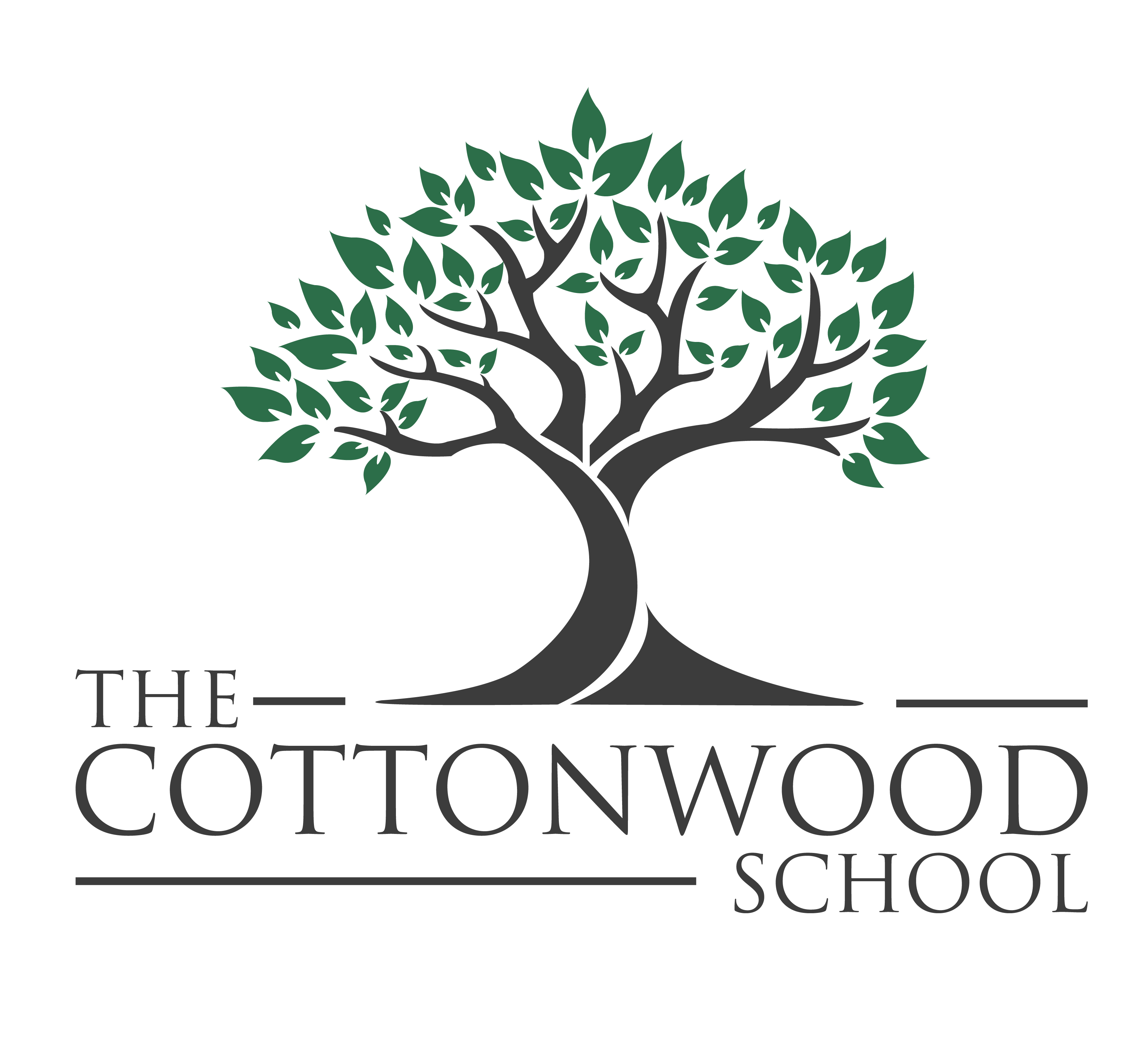 The Cottonwood School logo