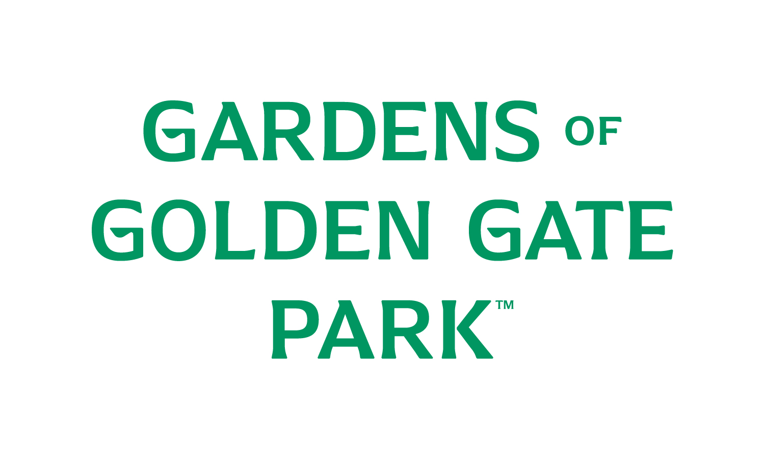 Gardens of Golden Gate Park logo