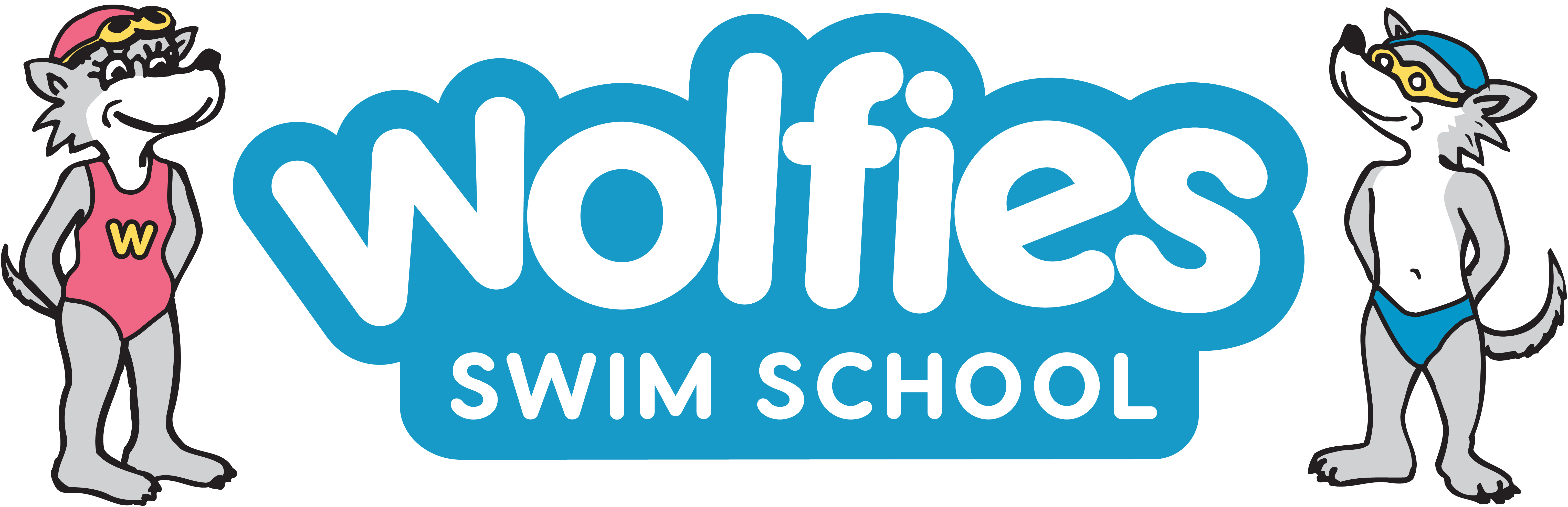 Wolfies Swim School logo